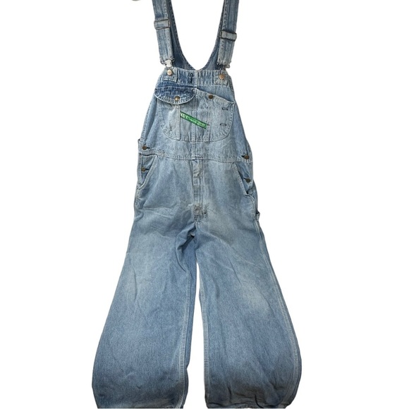 KEY Other - KEY Vintage Bib Overalls 100% Cotton Made in Mexico 40" x 30"